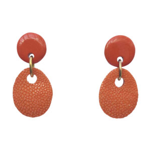 BerNice Classics Orange Stingray and Resin